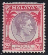 Straits Settlements        .   SG    .   286  (2 Scans)  .     *      .   Mint-hinged - Straits Settlements