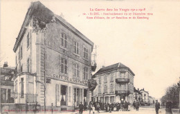 FRANCE - 88 - SAINT DIE - Bombardement Du 27 Décembre 1914 Route D'alsace Du 10e Bataillon - Carte Postale Ancienne - Saint Die