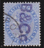 Straits Settlements        .   SG    .   65     .      O        .      Cancelled - Straits Settlements