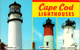 Massachusetts Cape Cod Lighthouse Highland Nauset And Nobska Lighthouses - Cape Cod