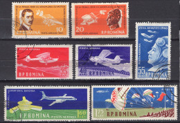 S2651 - ROMANIA ROUMANIE AERIENNE Yv N°111/17 - Oblitérés