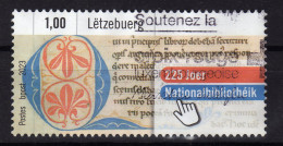 LUXEMBOURG 2023 Livre Bibliothèque Obl. - Used Stamps