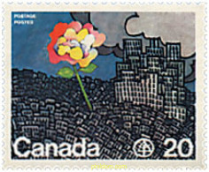 98927 MNH CANADA 1976 CONFERENCIA DE LAS NACIONES UNIDAS SOBRE EL HABITAT - Autres & Non Classés