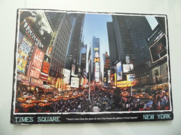 Cartolina Viaggiata "TIMES SQUARE NEW YORK" 2011 - Time Square