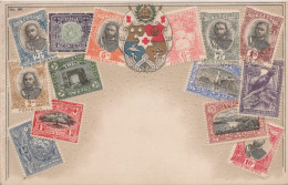 TOGA- TONGA - 1900s - Embossed Pc With Stamps - Tonga