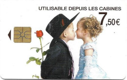 @+ France - Intercall à Puce 7,50€ - Mariage N°4 - Code F1108003 - Ref : CC-INT6D Verso Logo Intercall - 31/12/2013 - 2011