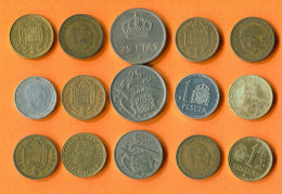 SPAIN Coin SPANISH Coin Collection Mixed Lot #L10249.1.U -  Colecciones