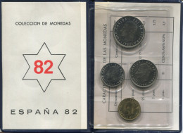 ESPAÑA SPAIN 1980*82 Moneda SET MUNDIAL*82 UNC #SET1260.4.E - Mint Sets & Proof Sets