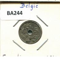 5 CENTIMES 1910 DUTCH Text BELGIEN BELGIUM Münze #BA244.D - 5 Cent