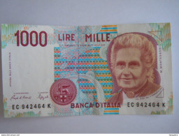 Italia Italie 1000 Lire Montesori EC 942466 K N'a Pas Circulé - 1.000 Lire