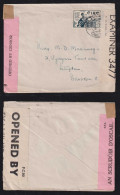 Irland Eire 1942 Double Censor Cover To BRISTOL - Briefe U. Dokumente