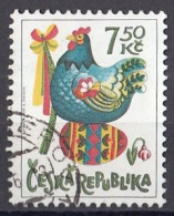CZECH REPUBLIC 468,used,falc Hinged - Gebraucht