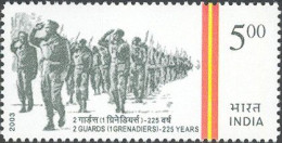 INDE - 225e Anniversaire Du 2e Bataillon De La Garde - Gebruikt