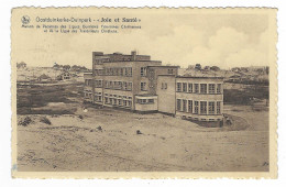 CPSM OOSTDUINKERKE - DUINPARK, " JOIE ET SANTE ", MAISON DE VACANCES, Format 9 Cm Sur 14 Cm Environ, BELGIQUE - Oostduinkerke