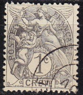 FRANKREICH FRANCE [Kreta] MiNr 0001 ( O/used ) - Used Stamps