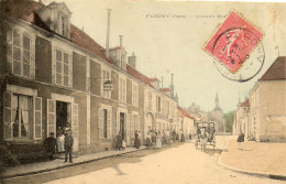 - FLOGNY (89) -  La Grande Rue  (animée)  -25361- - Flogny La Chapelle