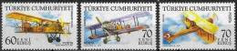 2007 TURKEY AIRPLANES MNH ** - Unused Stamps