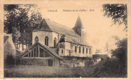 BELGIQUE - LINCENT - Ruines De La Vieille église - Edit Henri Kaquet - Carte Postale Ancienne - Lincent