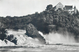 Postcard Switzerland Schloss Laufen Rheinfall - Laufen-Uhwiesen 