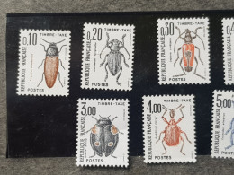 France  Taxe 1982 N° 103 / 112 Neuf  Série Complètes Insecte 10 Valeurs - Autres & Non Classés