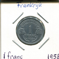 1 FRANC 1958 FRANKREICH FRANCE Französisch Münze #AM302.D - 1 Franc