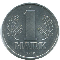 1 MARK 1982 A DDR EAST DEUTSCHLAND Münze GERMANY #AE142.D - 1 Mark