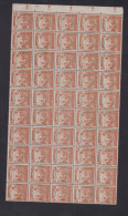 HUNGARY 1919 SZEGED SZEGEDIN Locals Mi 6 Sheet Of 50  MNH - Local Post Stamps