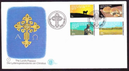 Bophuthatswana - 1981 - Easter The Lords Passion - Complete Set On FDC - Pascua