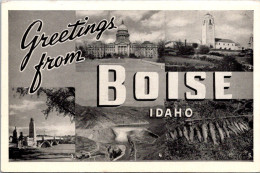 Idaho Greetings From Boise Multi View  - Boise