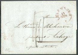 LAC De LUXEMBOURG (type Hollandais) Le 11 Novembre 1841 Vers La Haye -  20983 - ...-1852 Voorfilatelie