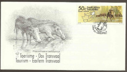 South Africa RSA - 1995 - Tourism Eastern Transvaal Warthog Bordering The Kruger National Park - Briefe U. Dokumente
