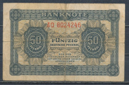 °°° GERMANY DDR 50 PFENNIG 1948 °°° - 50 Deutsche Pfennig