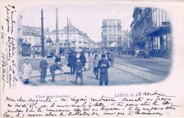 BELGIQUE - Liège - Place St Lambert - Carte Postale Ancienne - Other & Unclassified