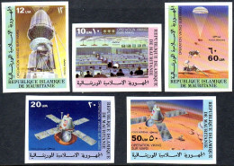 Mauritanie Mauritania 0552/56 Michel 0356/57 A 175/77 Imperforés Viking Sur Mars - Sonstige & Ohne Zuordnung