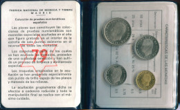 SPANIEN SPAIN 1975*79 MINT SET 4 Münze #SET1133.2.D - Mint Sets & Proof Sets