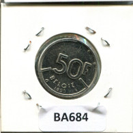50 FRANCS 1990 DUTCH Text BELGIEN BELGIUM Münze #BA684.D - 50 Frank