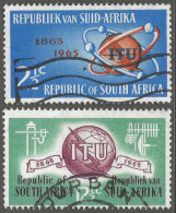 South Africa. 1965 ITU Centenary. Used Complete Set. SG 258-9 - Gebruikt