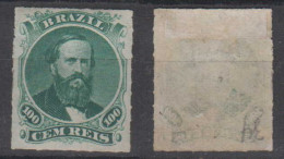 Brazil Brasil 1876 Dom Pedro 100R Mi# 34 * Mint - Unused Stamps