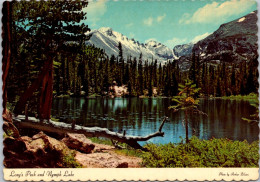 Colorado Rocky Mountains Long's Peak And Nymph Lake - Rocky Mountains