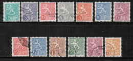 FINLAND   Scott # 312-23 USED (CONDITION AS PER SCAN) (Stamp Scan # 906-10) - Usati