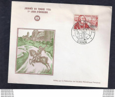 Enveloppe Federale Journee Du Timbre 1956 Oran - FDC