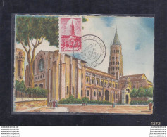 Carte Maximum Journee Du Timbre 1947 Toulouse Cathedrale 5 - Other & Unclassified