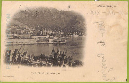 Ac9398 - MONACO - VINTAGE POSTCARD - Monte-Carlo - Monte-Carlo