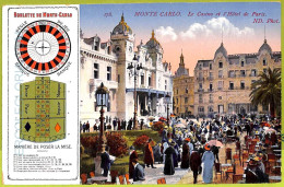 Ac9407 - MONACO - VINTAGE POSTCARD - Monte-Carlo - Monte-Carlo