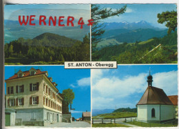 Hotel Alpenhof St. Anton - Oberegg - 4 Ansichten - Von 1965 (34528) - Oberegg