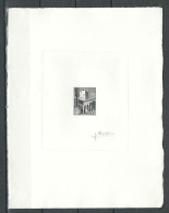 MAROC 1951 N° 310  En épreuve D'artiste En Noire Signée De L'artiste - Andere & Zonder Classificatie