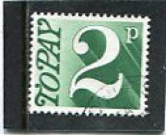 GREAT BRITAIN - 1970 POSTAGE DUE  2p   FINE USED - Postage Due