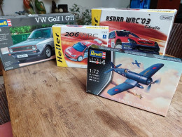 MAQUETTES REVELL  &  HELLER - Cars