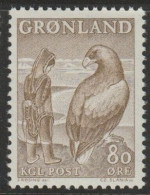 Greenland 1969 The Greenland Legend "The Girl And The Eagle"MNH - Ungebraucht