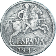Monnaie, Espagne, 10 Centimos, 1945 - 10 Centiemen